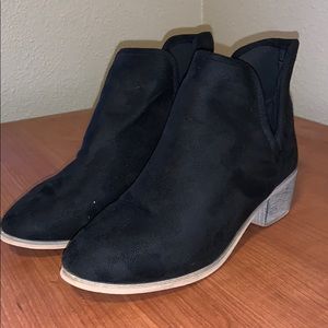 Seven7 Soho black suede ankle boots